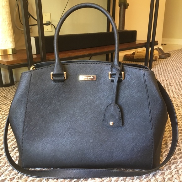 kate spade Handbags - Kate Spade. Large black handbag. Used once.
